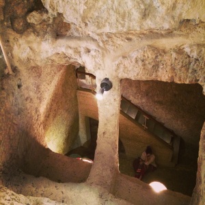 The Prison of Christ at St Peter in Gallicantu, Mount Zion, Jerusalem
